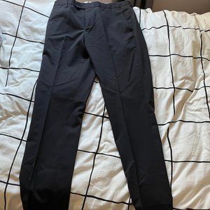 Suit pants Self-stripe
